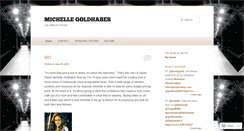 Desktop Screenshot of michellegoldhaber.com